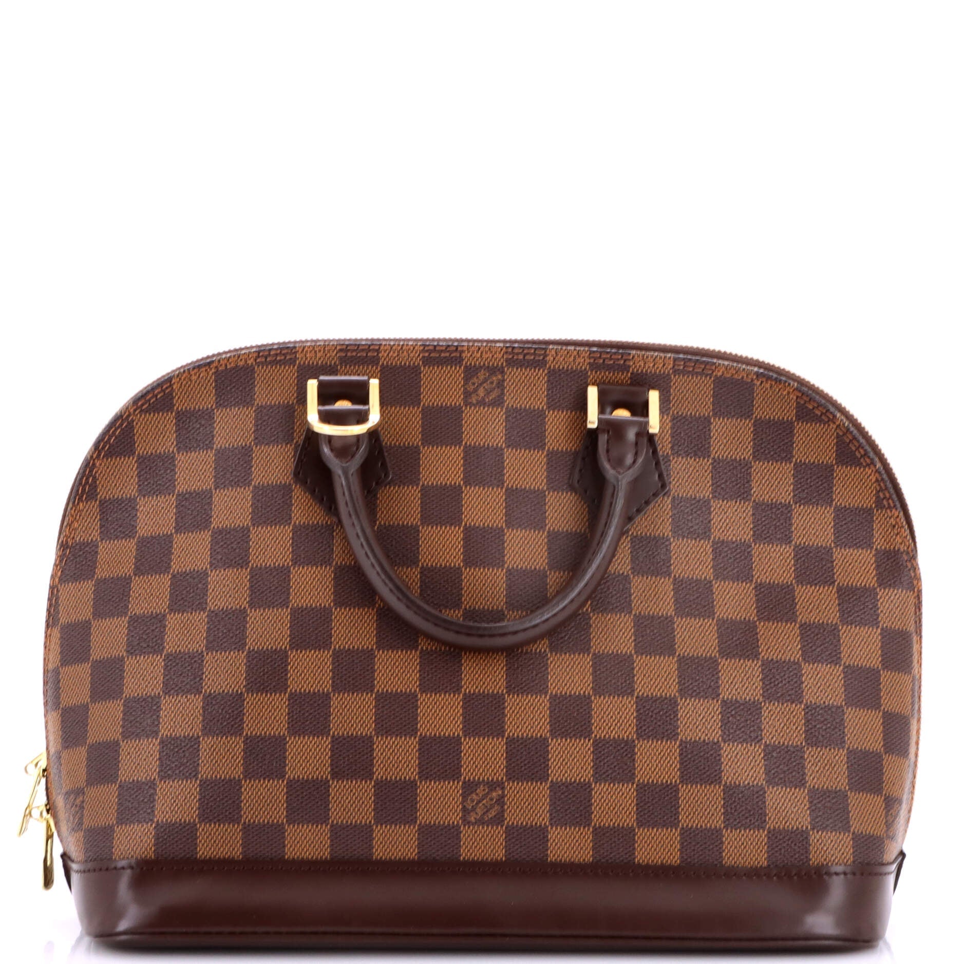 Louis Vuitton Vintage Alma Handbag Damier PM