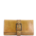 Gucci Retro Buckle Clutch Crocodile