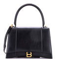 Hourglass Top Handle Bag Leather New Medium