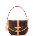 Louis Vuitton Saumur Handbag Monogram Canvas BB