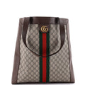 Gucci Ophidia Soft Open Tote GG Coated Canvas Large
