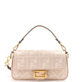 Fendi Baguette NM Bag Zucca Embroidered Canvas Medium