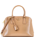 Prada Open Promenade Bag Vernice Saffiano Leather Medium