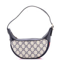 Gucci Ophidia Half Moon Bag GG Coated Canvas Mini