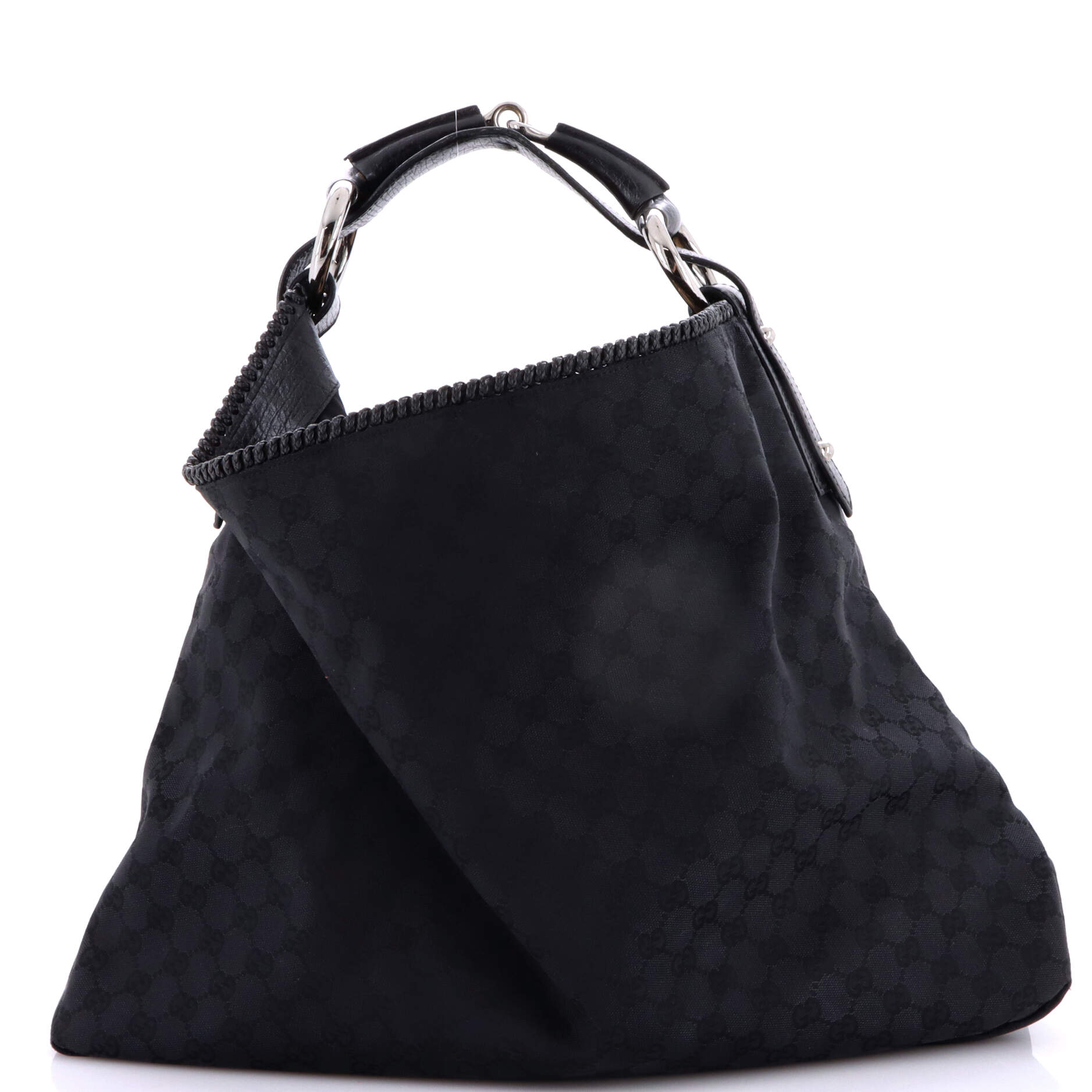 Gucci Horsebit Hobo GG Canvas Large