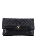 Chanel Boy Beauty CC Clutch Quilted Lambskin