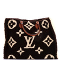 OnTheGo Tote Monogram Giant Teddy Fleece GM