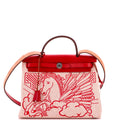 Hermes Herbag Zip Pegase Pop Toile and Leather 31