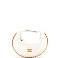 Chanel Chain Around Hobo Pouch Quilted Lambskin Extra Mini