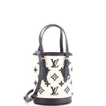 Bucket Bag By The Pool Monogram Raffia Nano