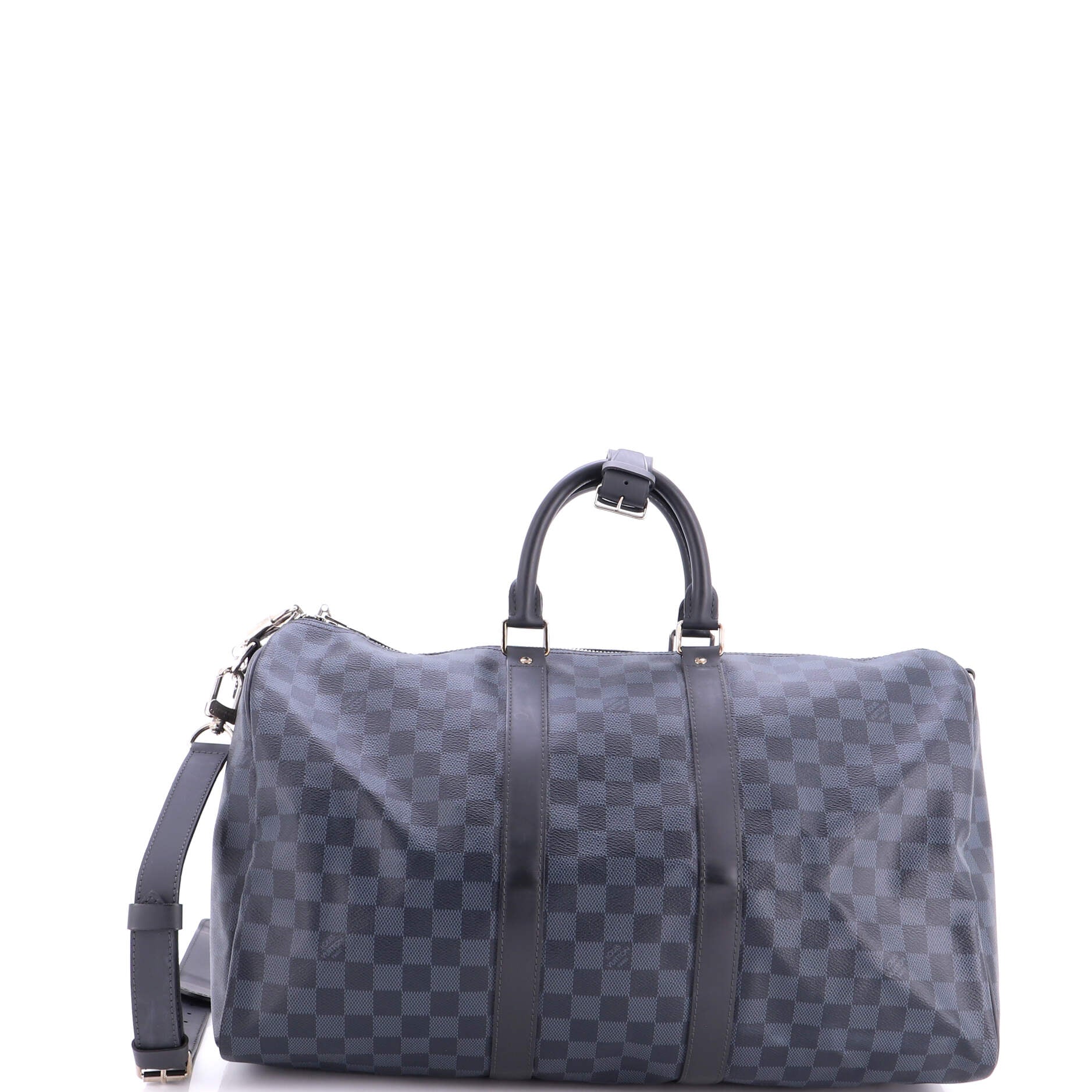 Louis Vuitton Keepall Bandouliere Bag Damier Cobalt 45