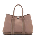 Hermes Garden Party Tote Toile and Leather 30