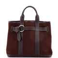 Hermes Ceinture Handbag Toile PM