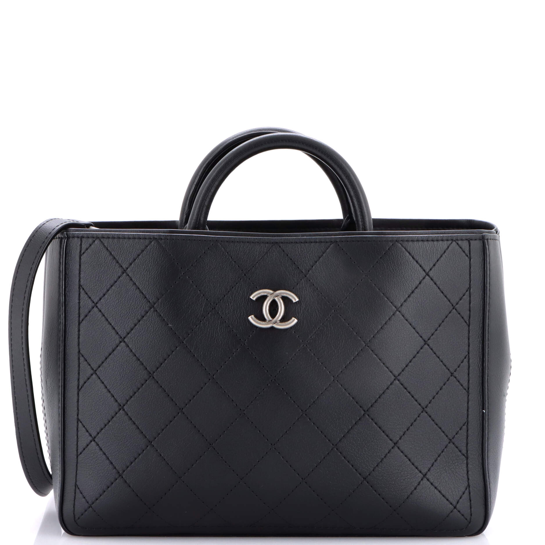 Chanel So Light Shopping Tote Stitched Bullskin Medium