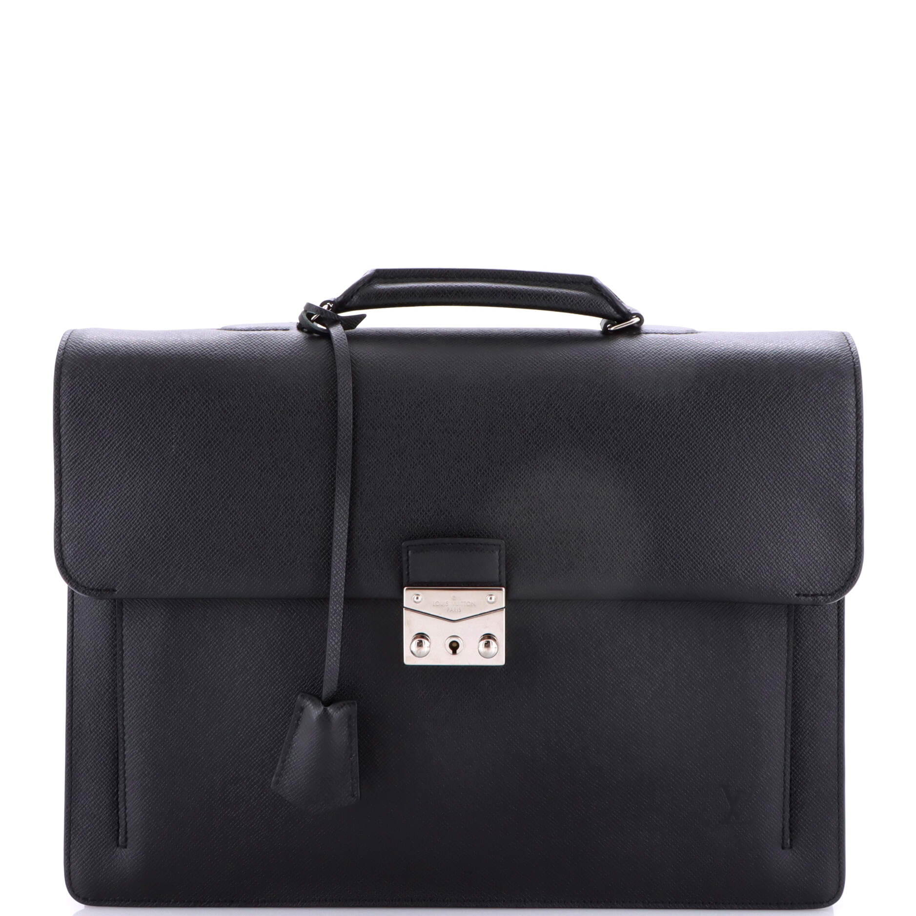 Louis Vuitton Associe Cartable 2 Briefcase Taiga Leather