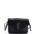 Saint Laurent Classic Monogram Tri-Pocket Crossbody Bag Leather