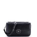 Gucci Petite GG Flap Shoulder Bag Leather Small