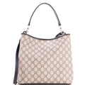 Gucci GG Emblem Bucket Bag GG Coated Canvas Medium