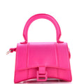 Hourglass Top Handle Bag Leather Mini
