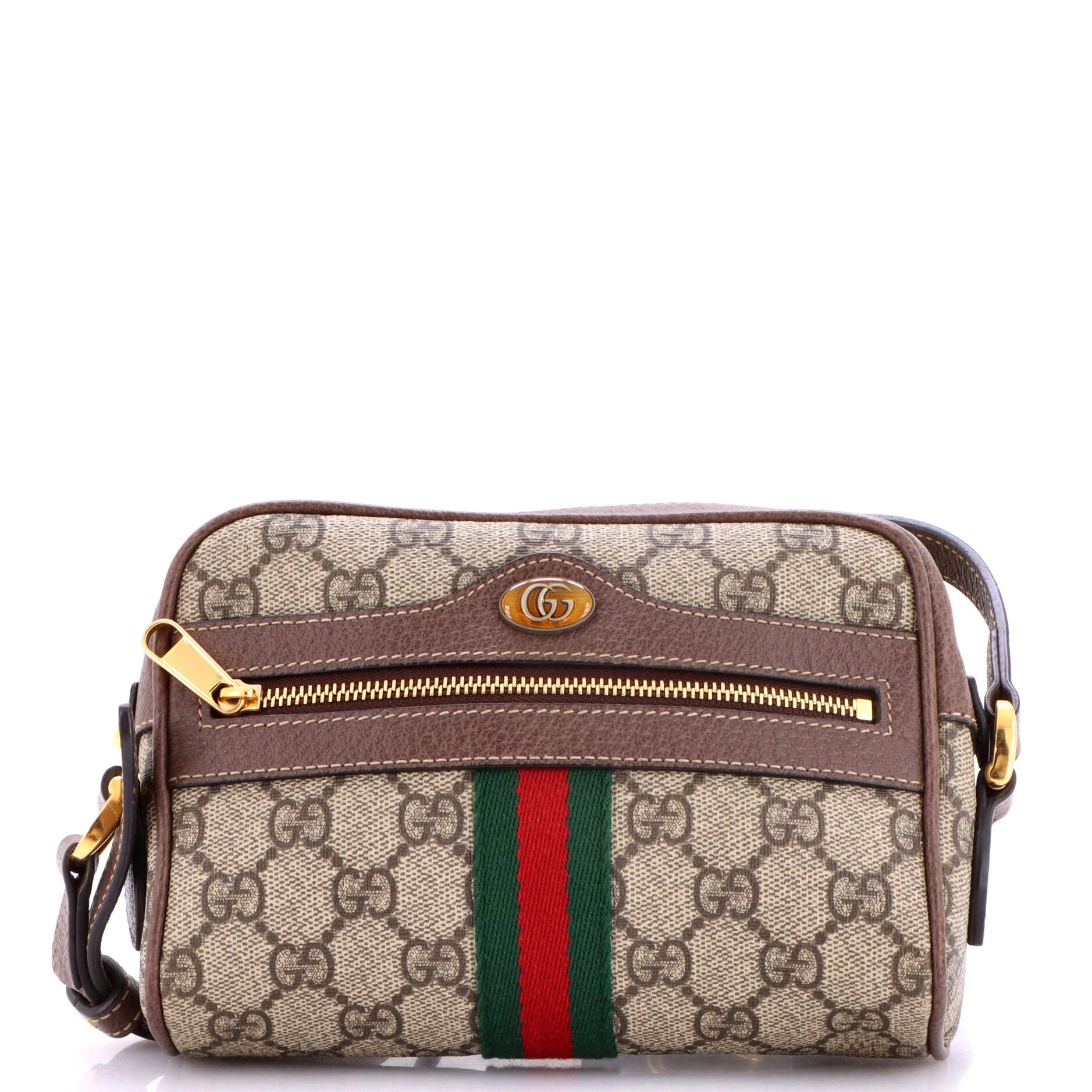 Gucci Ophidia Shoulder Bag GG Coated Canvas Mini