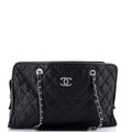 Chanel French Riviera Tote Quilted Caviar Large