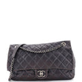 Chanel Easy Flap Bag Quilted Caviar Jumbo
