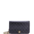 Chanel Vintage Full Flap Bag Quilted Lambskin Medium