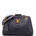 New Wave Chain Tote Quilted Leather