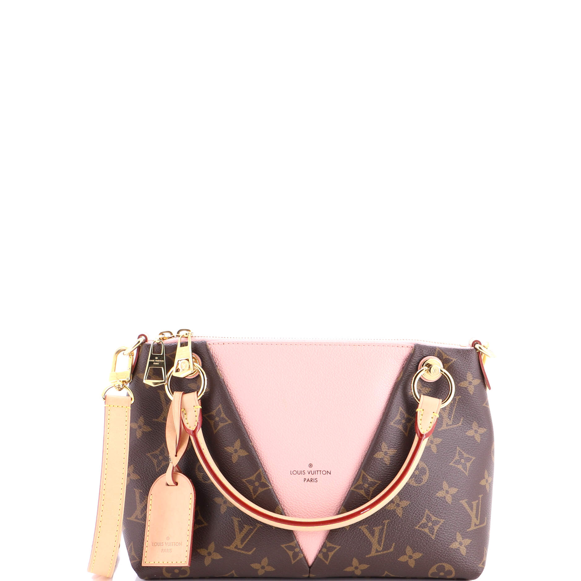 Louis Vuitton V Tote Monogram Canvas and Leather BB