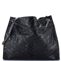 Saint Laurent Niki Shopping Tote Matelasse Chevron Leather Large