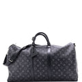 Louis Vuitton Keepall Bandouliere Bag Monogram Eclipse Canvas 55