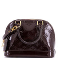 Alma Handbag Monogram Vernis BB