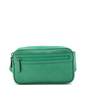 Gucci Front Zip Belt Bag GG Rubber Effect Leather