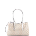Gucci Emblem Tote GG Coated Canvas Small