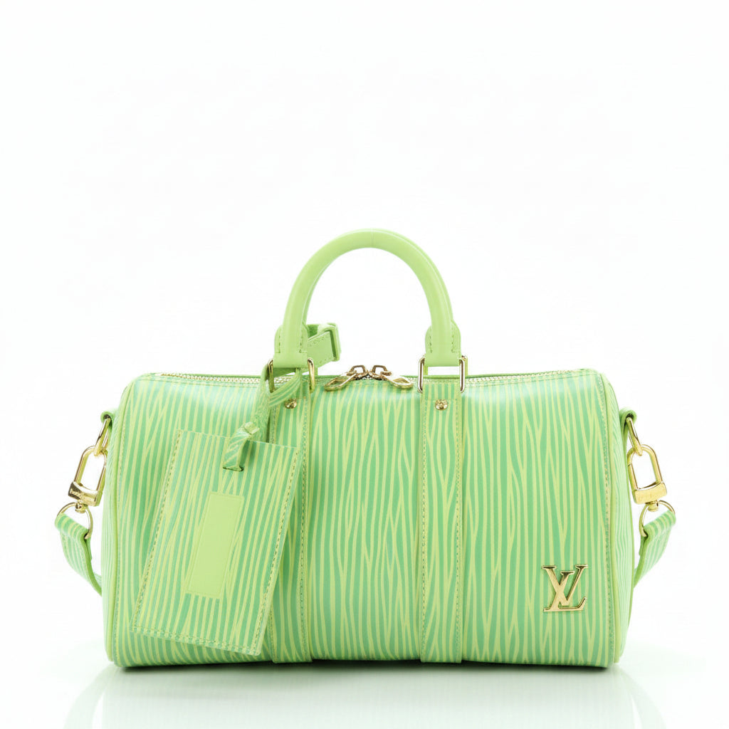 x Park Seo-Bo Keepall Bandouliere Bag Embossed XL Epi Leather 25
