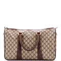 Gucci Vintage Convertible Duffle Bag GG Coated Canvas Medium