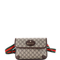 Gucci Neo Vintage Flap Belt Bag GG Coated Canvas