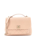 Chanel Business Affinity Flap Bag Quilted Caviar Large
