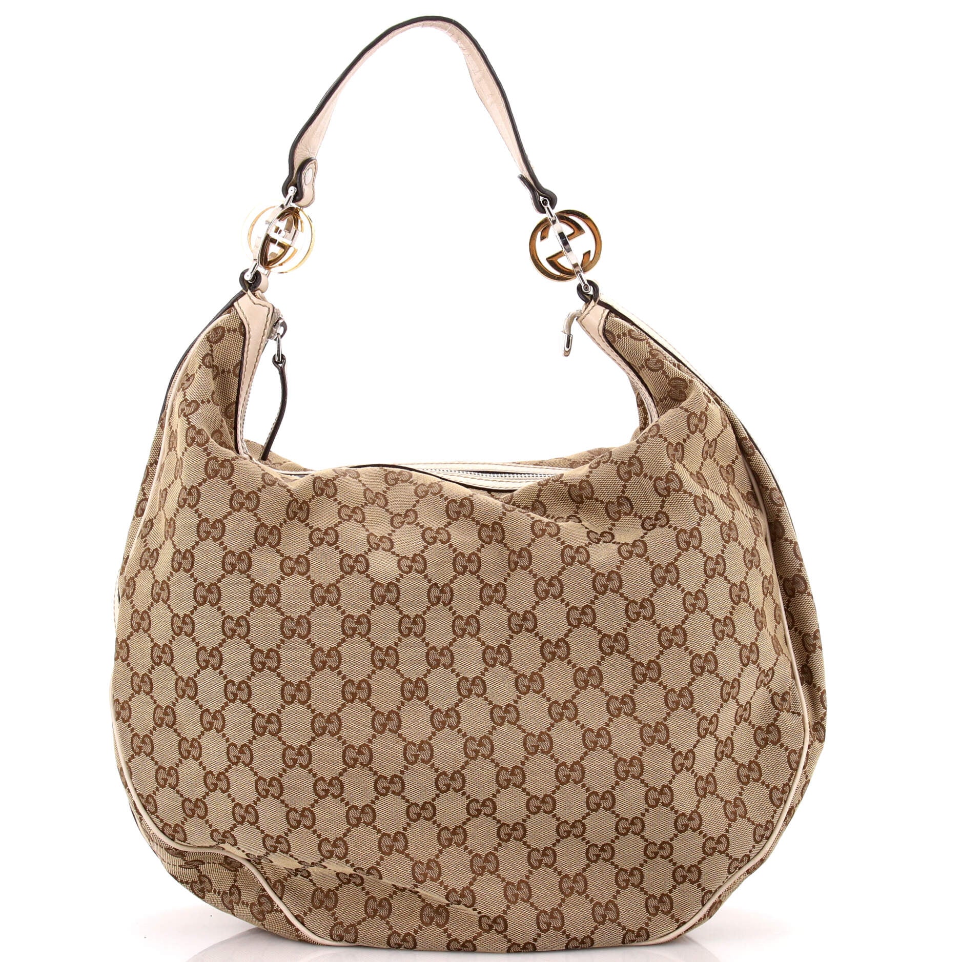 Gucci Twins Hobo GG Canvas Large
