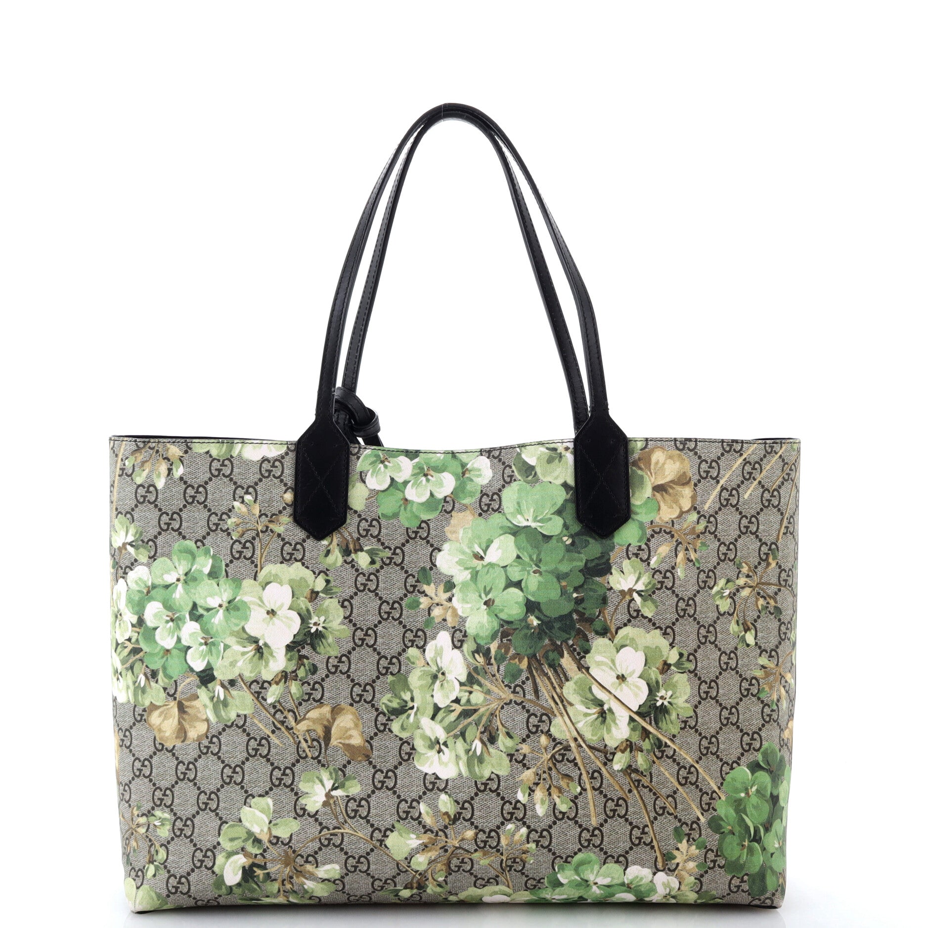 Gucci Reversible Tote Blooms GG Print Leather Medium