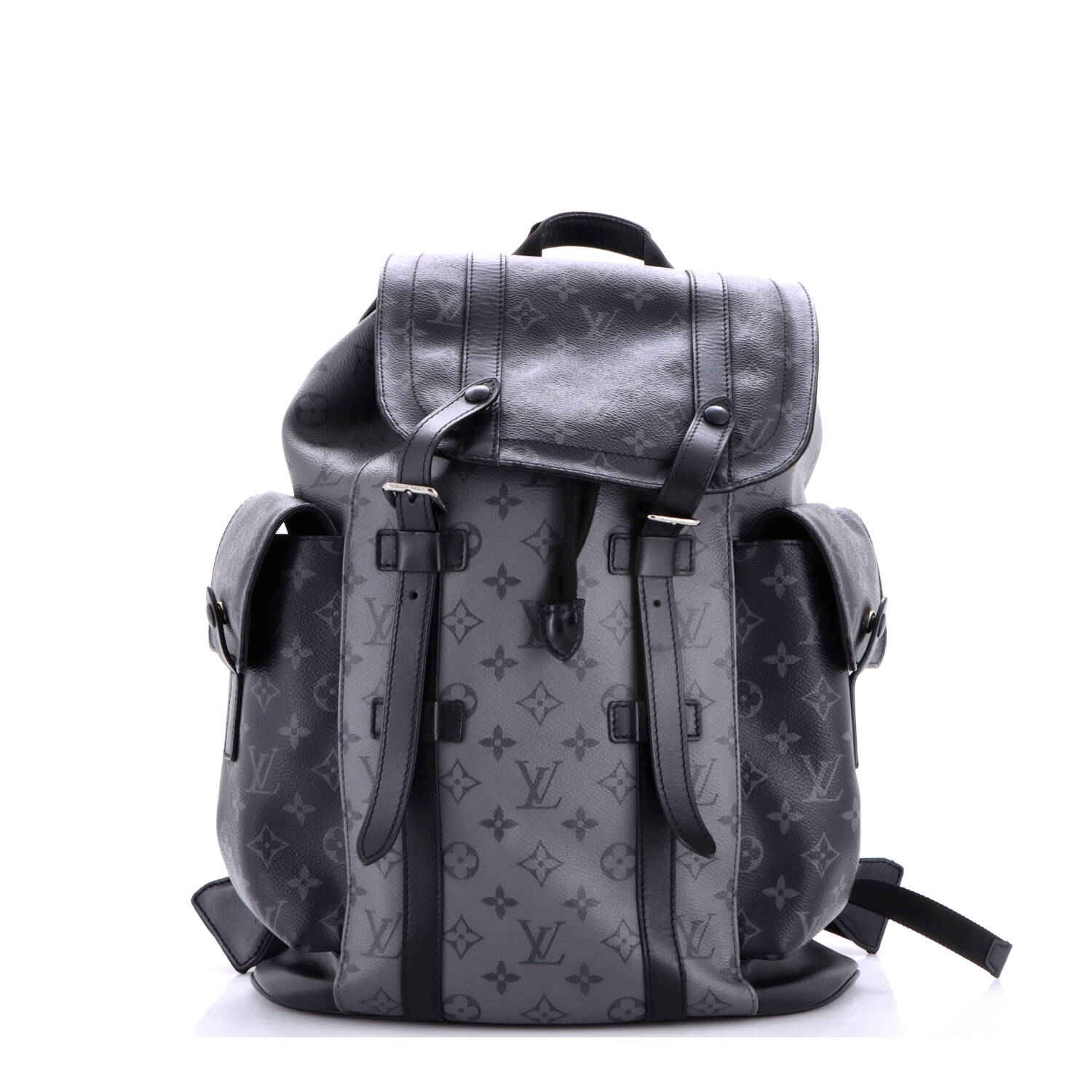 Louis Vuitton Christopher Backpack Reverse Monogram Eclipse Canvas MM