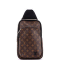 Avenue Sling Bag NM Macassar Monogram Canvas