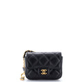 Chanel Coco de Toi Heart Belt Bag Quilted Lambskin Mini