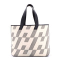 Hermes Cabas H en Biais Tote Canvas with Leather 40