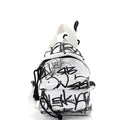 Explorer Graffiti Backpack Leather Mini