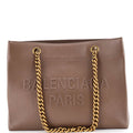 Duty Free Chain Tote Leather Medium