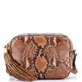 Gucci Soho Disco Crossbody Bag Python Small