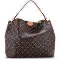 Delightful Handbag Monogram Canvas MM