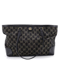 Gucci Ophidia Shopping Tote GG Denim Medium