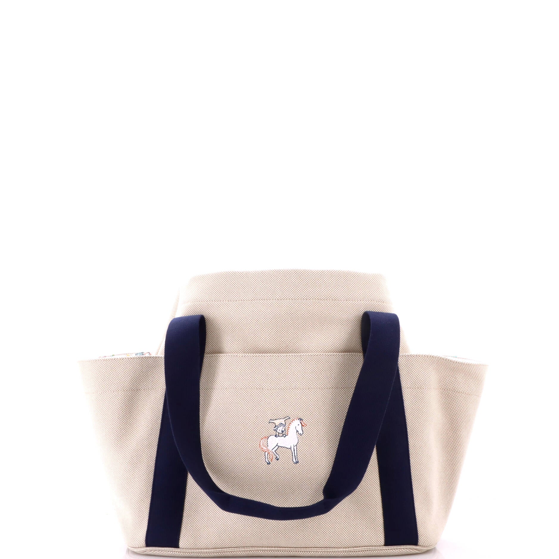 Hermes Cabriole Nappy Tote Canvas
